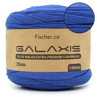 Fio de Malha Galaxis com Brilho Fischer - 140 Metros 604 netuno