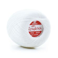 Linha Rendeira para Renda Renascença - Branca