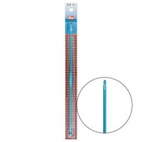 Agulha para Crochê Tunisiano Ponta Dupla Niquelada Prym 25cm 5,0mm