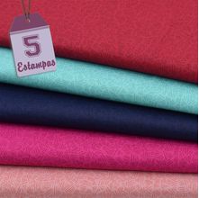 Kit de Tecido Essentials Risco Cores (30x70) 5 Estampas