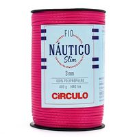 Fio Náutico Slim Círculo 3mm - 400g com 278 Metros 6185 pink