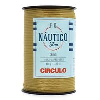 Fio Náutico Slim Círculo 3mm - 400g com 278 Metros 7625 castanha