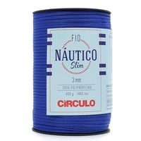 Fio Náutico Slim Círculo 3mm - 400g com 278 Metros 2829 azul bic