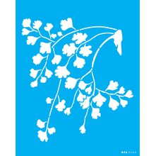 Stencil Opa 20 x 25 cm - Plantas : Avenca - 3367