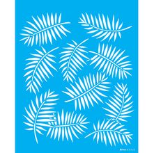 Stencil Opa 20 x 25 cm - Folhas V - 3362