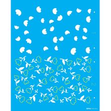 Stencil Opa 20 x 25 cm - Estamparia : Flores Micro I - 3354