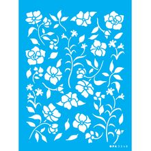 Stencil Opa 15 X 20 cm - Estamparia : Floral III - 3348