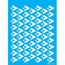 Stencil Opa 15 X 20 cm - Estamparia : Triângulos Irregulares - 3350