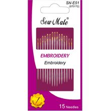Agulha para Bordado Sew Mate - 15 unidades