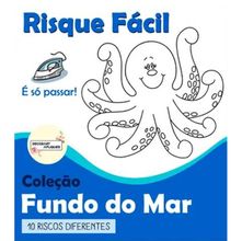 Risque Fácil Márcia Caires - Fundo do Mar