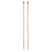 Agulha para Tricô de Bambu Takumi Clover - 35cm 4,50mm