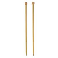 Agulha para Tricô de Bambu Takumi Clover - 35cm 8,00mm