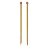 Agulha para Tricô de Bambu Takumi Clover - 35cm 10,00mm