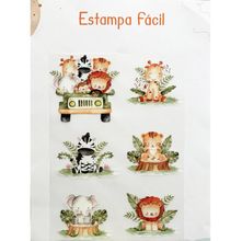 Estampa Fácil Fabricart - Safari