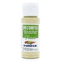 Tinta Acrílica Decorfix Fosca 60ml - Corfix - 2 425 pistache