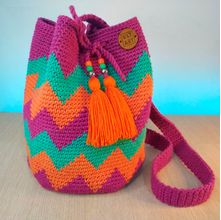 Kit Bolsa de Crochê Ondina + Ecobolsa Pingouin