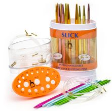 Kit de Agulhas Circulares Intercambiáveis Pony Slick