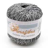 Linha Purafibra TB 100g - 2 337 preto/branco