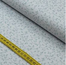 Tecido Estampado para Patchwork - Leveza : Folhagem Azul (0,50x1,40)