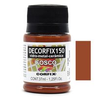 Tinta Decorfix 150 Fosca 37ml - Metal, Vidro e Cerâmica 305 ocre ouro