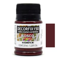 Tinta Decorfix 150 Fosca 37ml - Metal, Vidro e Cerâmica 314 vinho