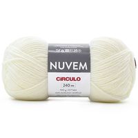 Fio Nuvem Círculo 100g 8001 branco