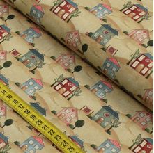 Tecido Estampado para Patchwork - Home Sweet Home : Mini Casinhas (0,50x1,40)