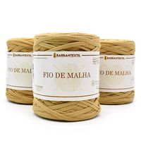 Fio de Malha Barbantextil - 140 Metros Tons de bege