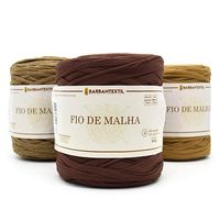 Fio de Malha Barbantextil - 140 Metros Tons de marrom