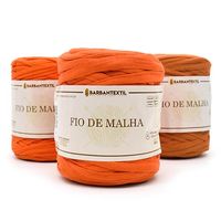 Fio de Malha Barbantextil - 140 Metros Tons de laranja