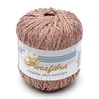 Linha Purafibra TB 100g - 2 339 cobre/branco 2