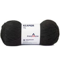 Fio Keamor 40g - Pingouin 100 preto