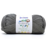 Fio Cisne Acreditar 100g 00235 cinza