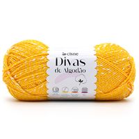 Fio Cisne Divas de Algodão 100g 00111 amarelo