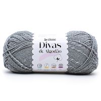 Fio Cisne Divas de Algodão 100g 00103 cinza