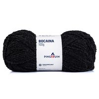 Fio Bocaina Pingouin 100g 0100 preto