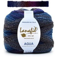 Fio Água 200g - Filati Di.Vè  58768 mescla azul