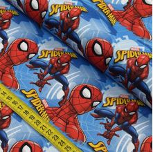 Tecido Estampado para Patchwork - Marvel Homem Aranha : Spider Man Face (0,50x1,40)