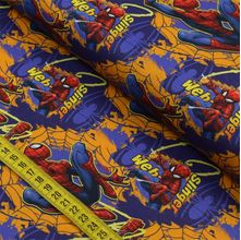 Tecido Estampado para Patchwork - Marvel Homem Aranha : Spider Man Lançador de Teia (0,50x1,40)