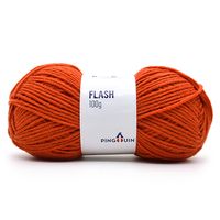 Lã Flash Pingouin 100g - 2 7256 páprica