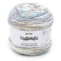 Fio Cisne CraftsHolic 140g 01210 - mescla bege e azul