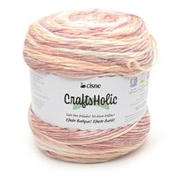 Fio Cisne CraftsHolic 140g - Efeito Batik 01204 - mescla rosa