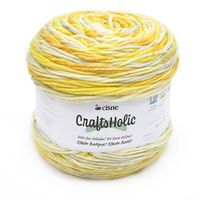Fio Cisne CraftsHolic 140g 01217 - mescla amarelo