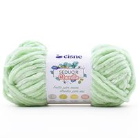 Fio Cisne Seducir Chenille 50g 00206 verde água