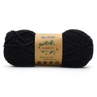 Fio Cisne Bamboo 50g Preto