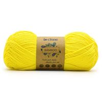 Fio Cisne Bamboo 50g 00168 amarelo