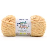 Fio Cisne Seducir Chenille 50g 00361 amarelo bebê