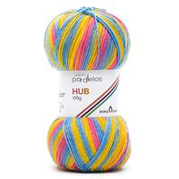 Fio Hub Pingouin 100g - Fio para Meias 5165 candy zen