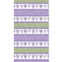 Tecido Estampado para Patchwork - MC Lavanda : Barrado Listrado (0,50x1,40)