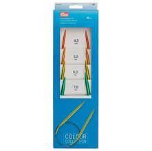 Kit de Agulhas Circulares para Tricô Grossa Prym – 80cm